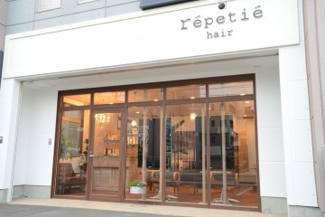 レペティエヘアー浜北 美容院 完成しました!(店舗設計、インテリアデザイン)