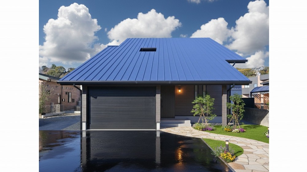 施工実績を更新しました|平屋のように暮らせるガレージのある家