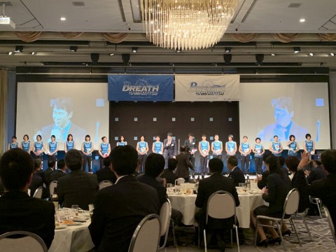 女子プロバレーチーム「ブレス浜松 壮行会」に参加しました!