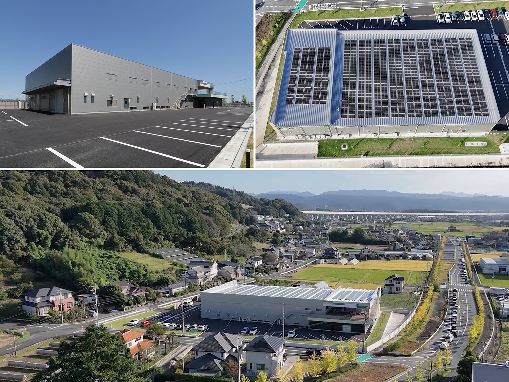 株式会社ジーアクト 新工場 屋根｜太陽光発電を備えた省エネ工場