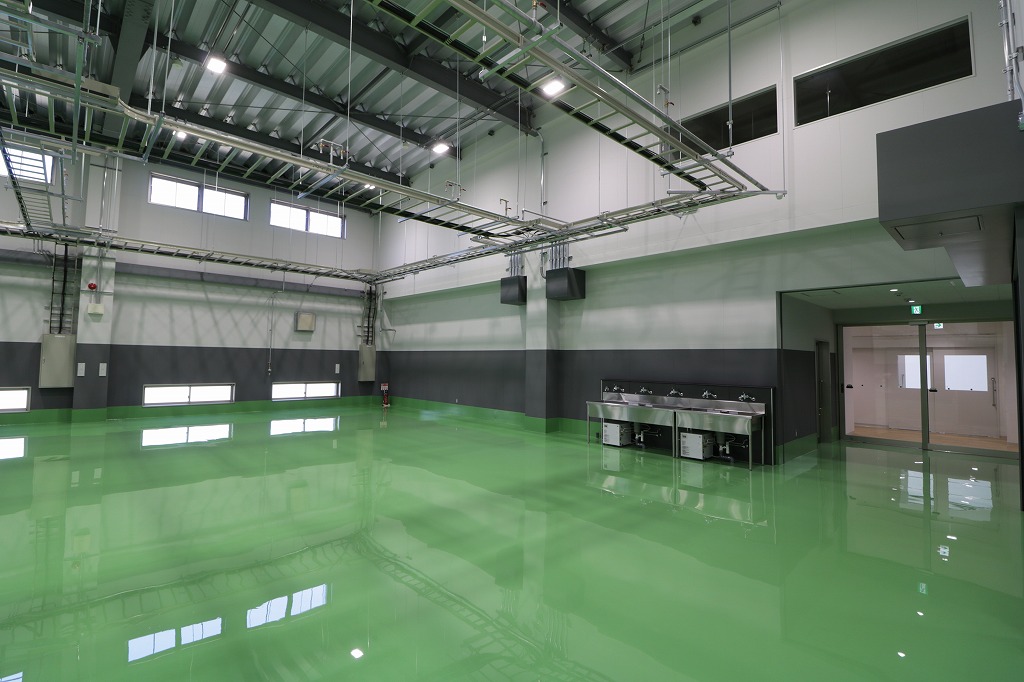 株式会社ジーアクト 新工場 工作機械エリア｜精密加工を支える工場設計